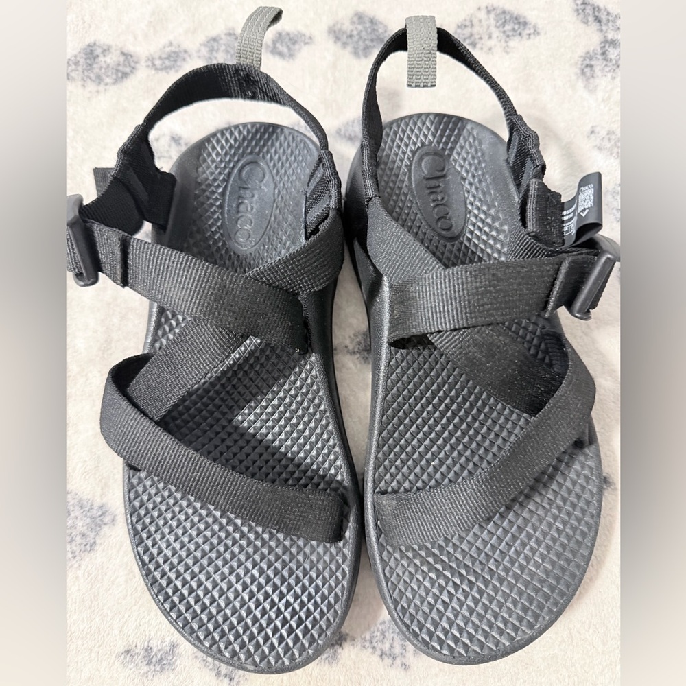 Chaco Classic Black Strapped Sandals